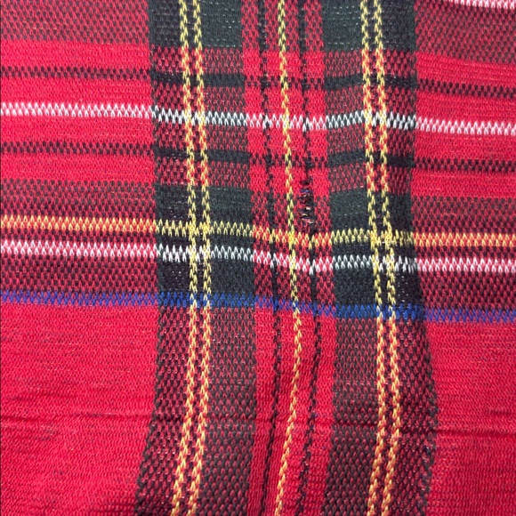 Polo by Ralph Lauren Men's red tartan Plaid Polo XXL short sleeve thick material - Picture 5 of 12